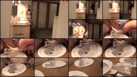 Jackybabe1 – Pissing Into The Sink In The Men's Toilet Jackybabe1 – Pissing Into The Sink In The Men's Toilet