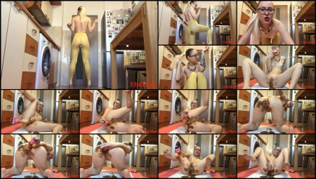 Ellagilbert-Yellow Full Of Shit Tights P1